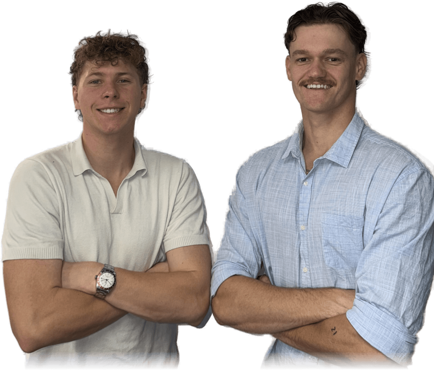 Zac Kierpal and Chase Leon, the two directors of Scrole.